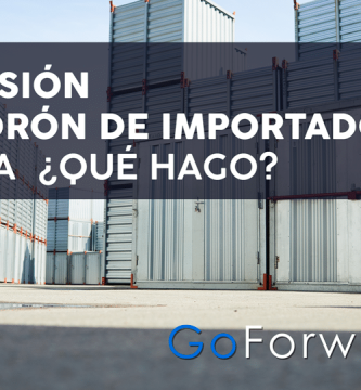 Suspensión del Padrón de Importadores, y ahora, ¿qué hago? 1 SUSPENSIONn